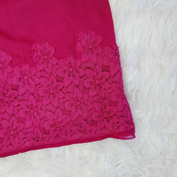 Sheer Lacey Babydoll Slip Dress, Fits Small Medium, Burgundy - Picture 3 of 3